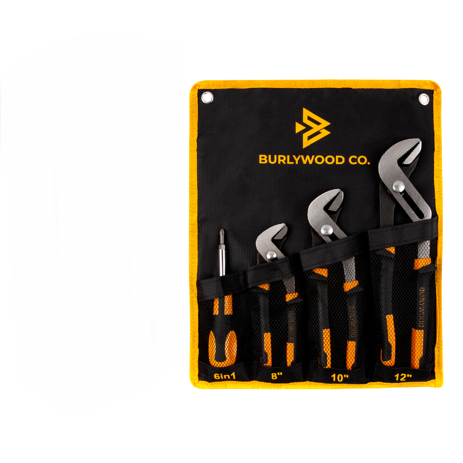3 Piece Groove Pliers Set with Bonus Free Headlamp!