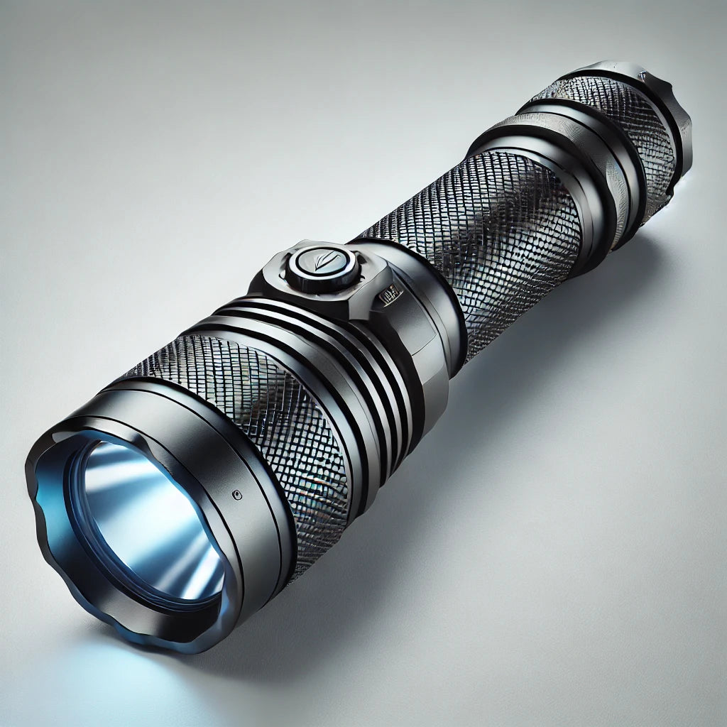StormGuard 2000 Tactical Flashlight – 1000 Lumen Waterproof LED, Zoom Focus, 12-Hour Battery