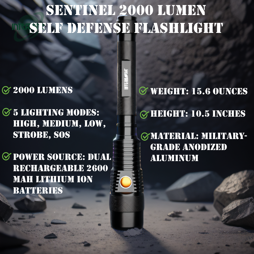 Tactical & Self Defense Flashlights - Intervine