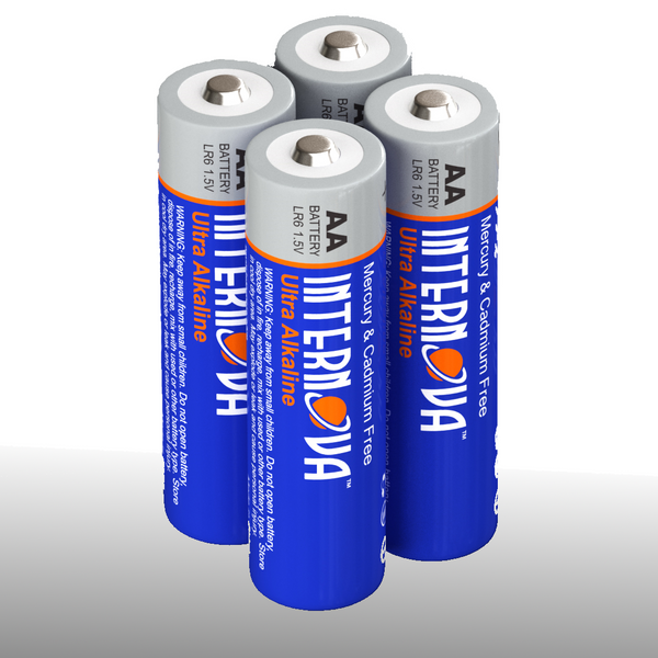 Internova Ultra Alkaline AA Batteries Double A LR6 1.5V Cell High