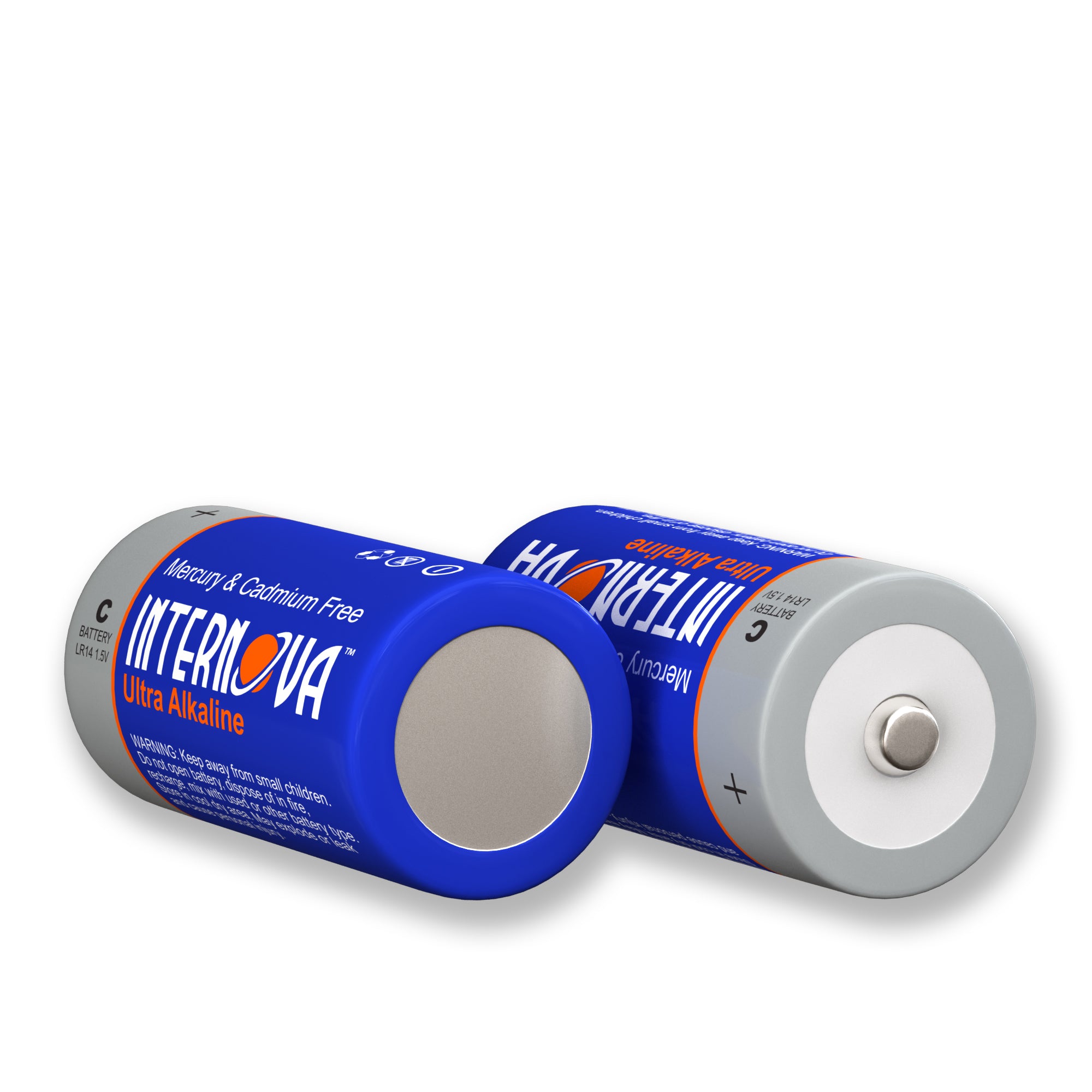 Internova Ultra Alkaline C Batteries, LR14 1.5V Cell High Performance, -  Intervine