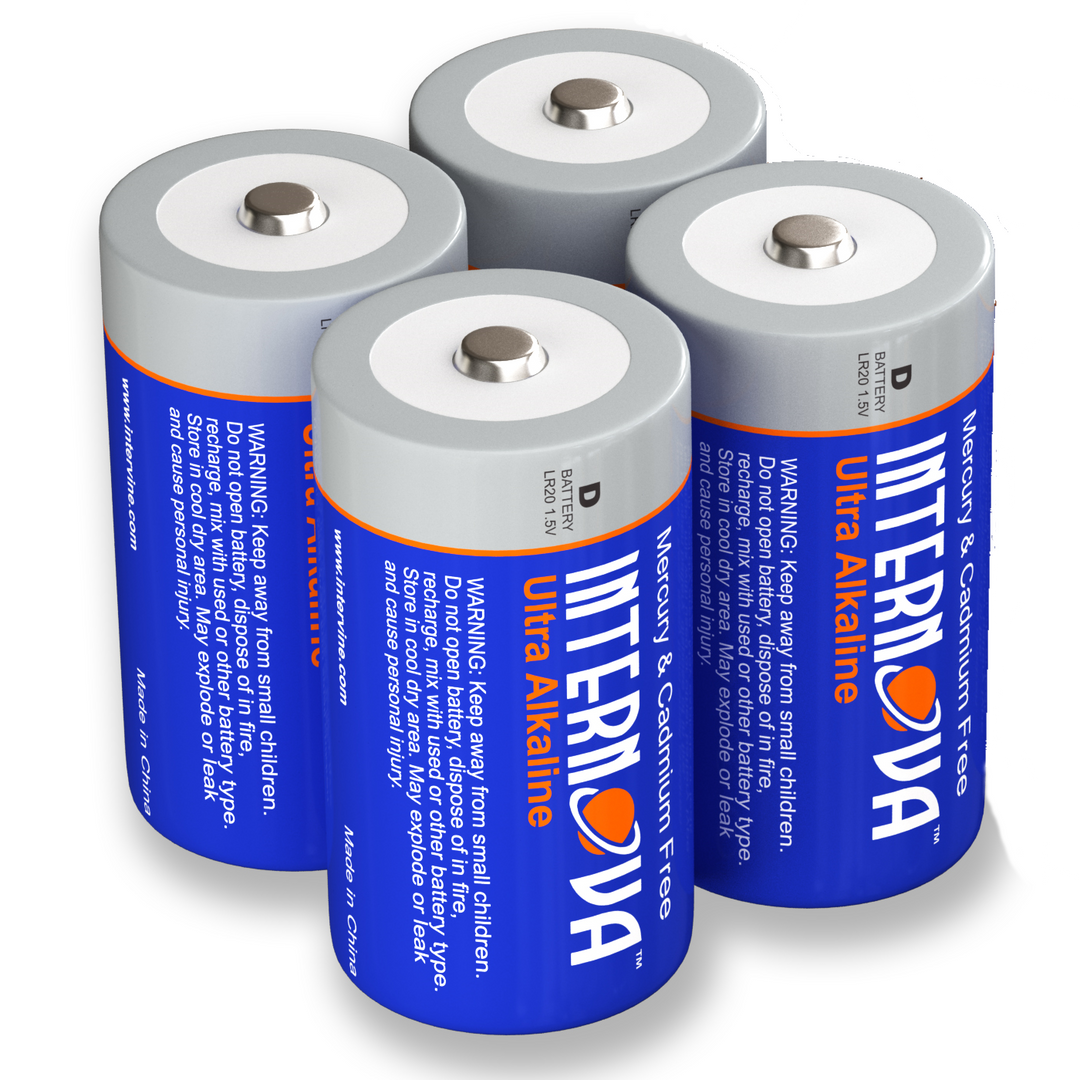 Mercury Free Dry Battery D Lr20 1.5V Ultra Alkaline Battery