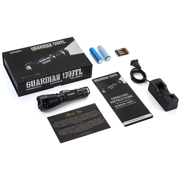 Guardian 1300TL Tactical Flashlight - Intervine