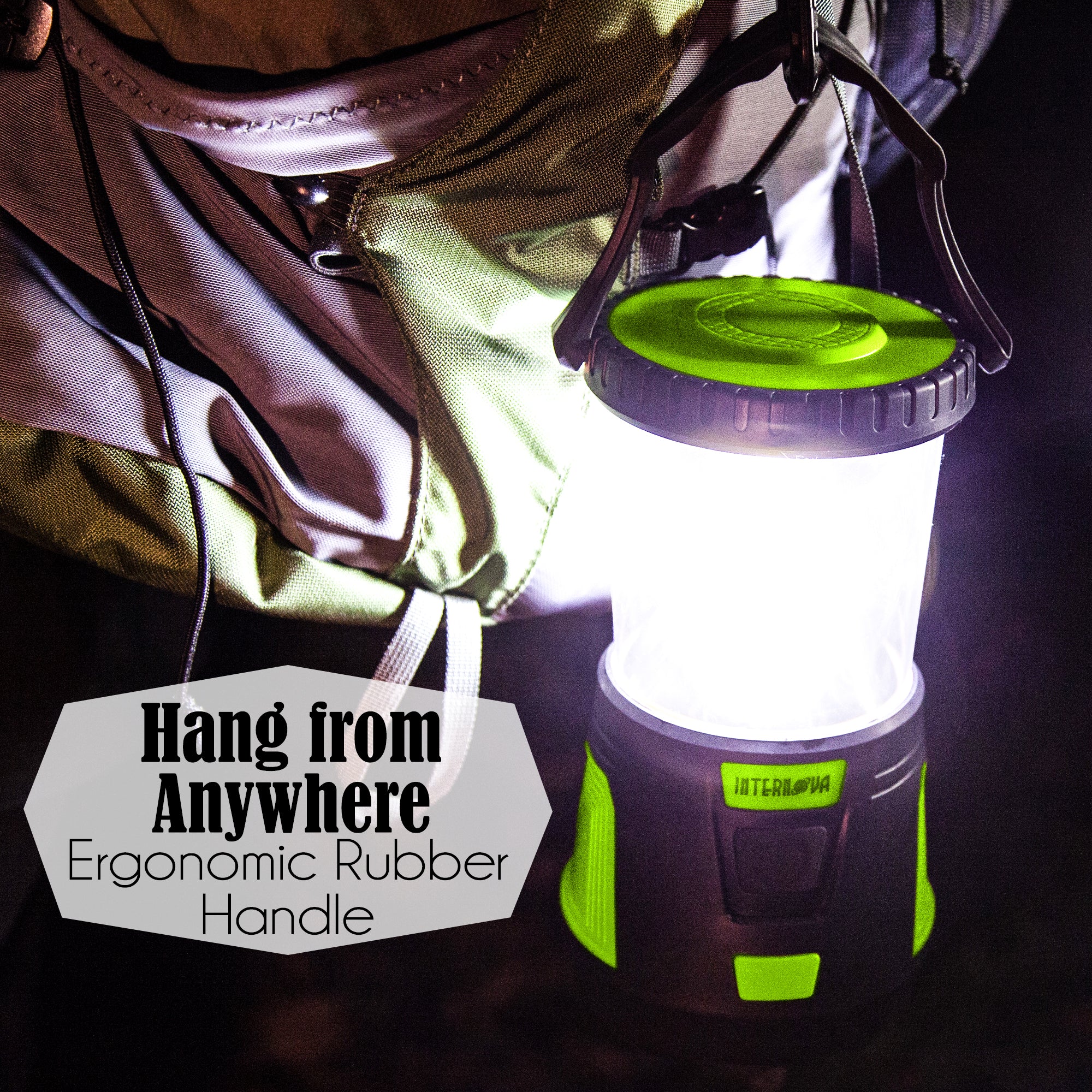 Blazin' Sun 1500 Lumen Rechargeable LED Lantern with Power Bank